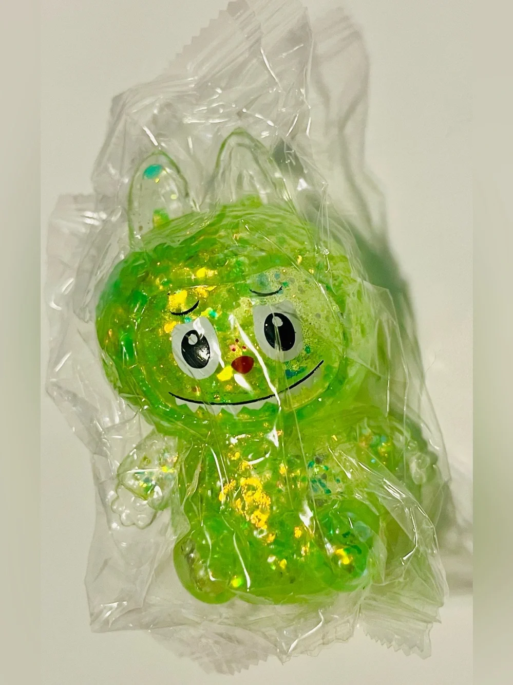 The Monsters Green Glitter Squishy